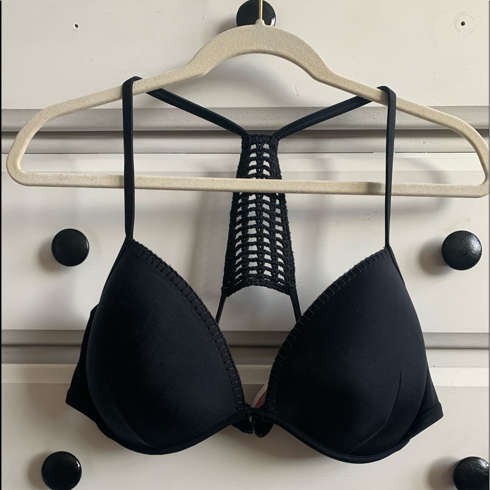 Victoria’s Secret black bathing suit top